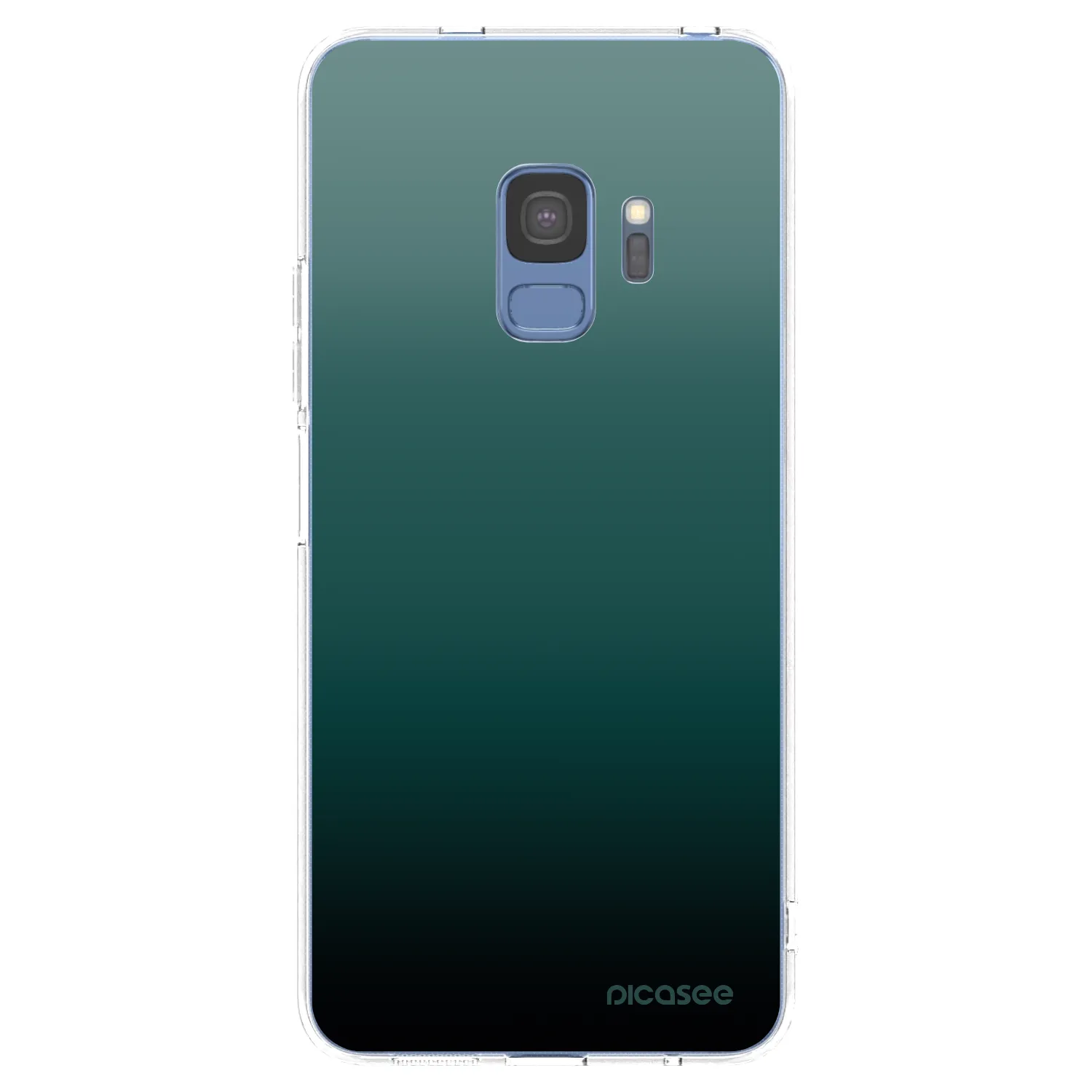 Picasee husă transparentă din silicon pentru Samsung Galaxy S9 G960F - Verdant Fade