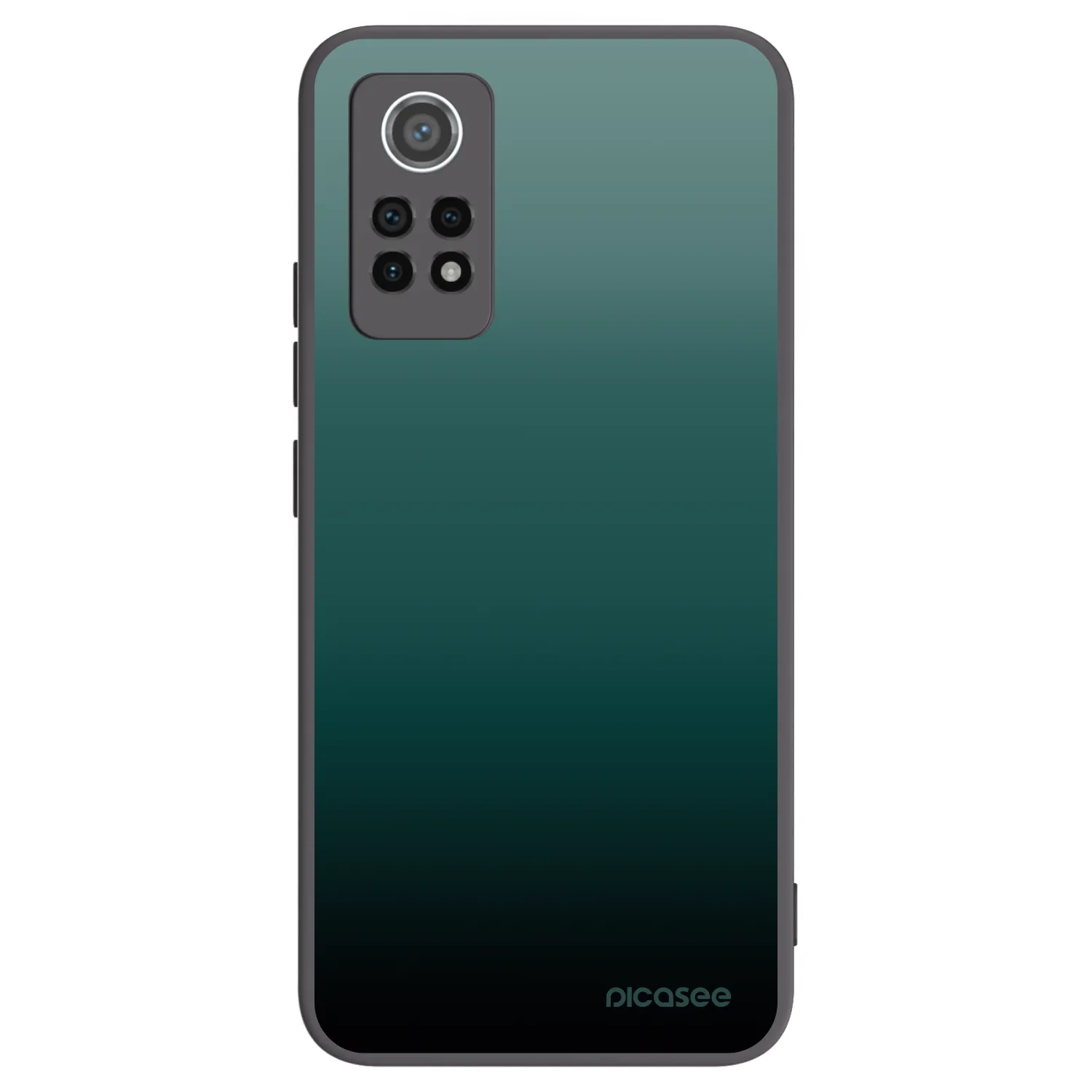Picasee husă neagră din silicon pentru Xiaomi Redmi Note 12 Pro 4G - Verdant Fade