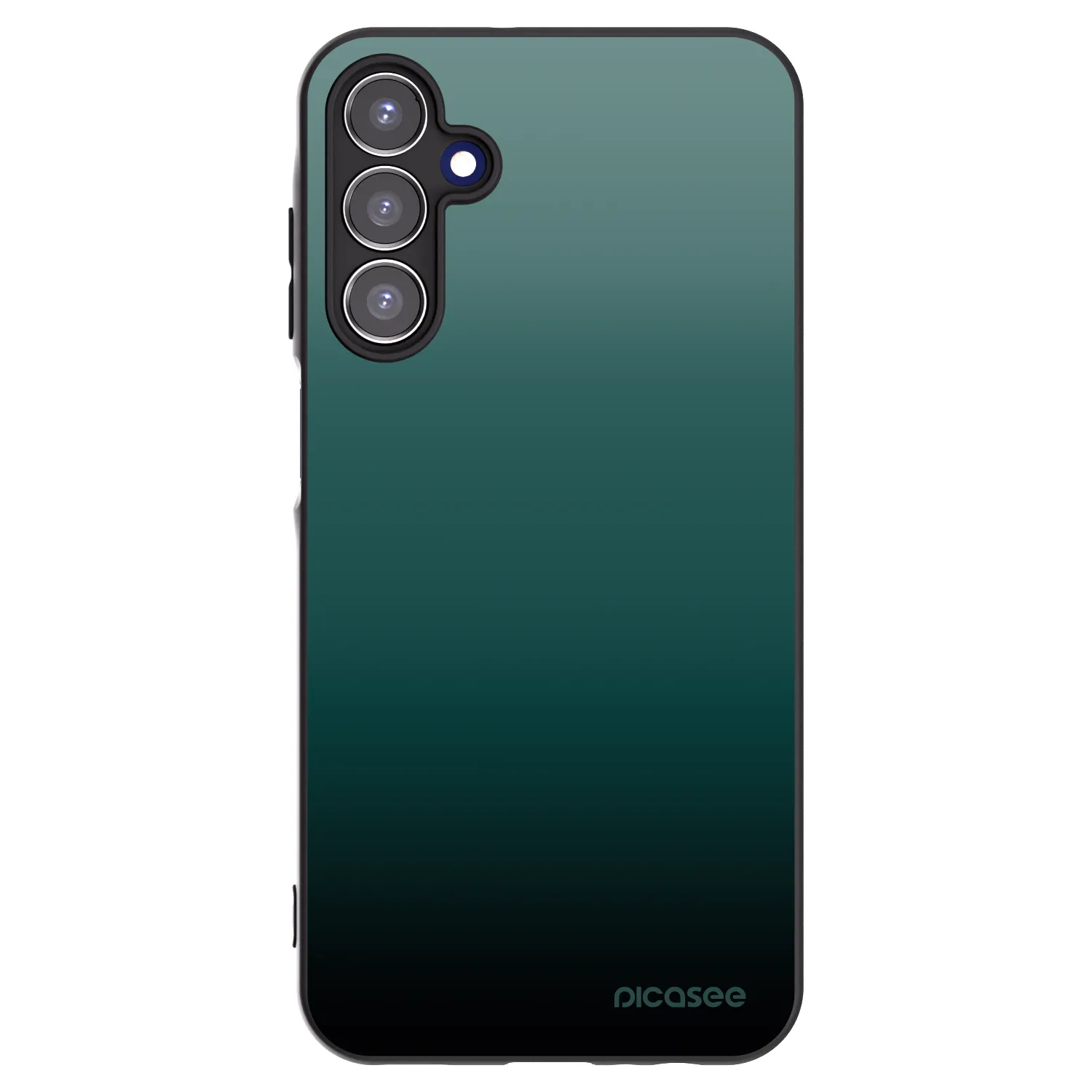 Picasee husă neagră din silicon pentru Samsung Galaxy A15 A155F 4G - Verdant Fade
