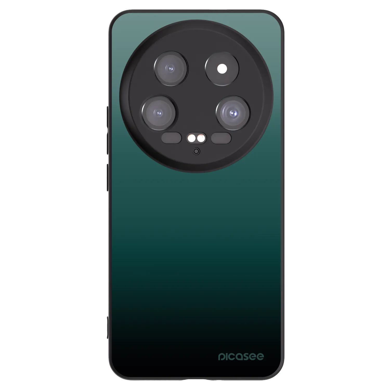 Picasee husă neagră din silicon pentru Xiaomi 14 Ultra - Verdant Fade