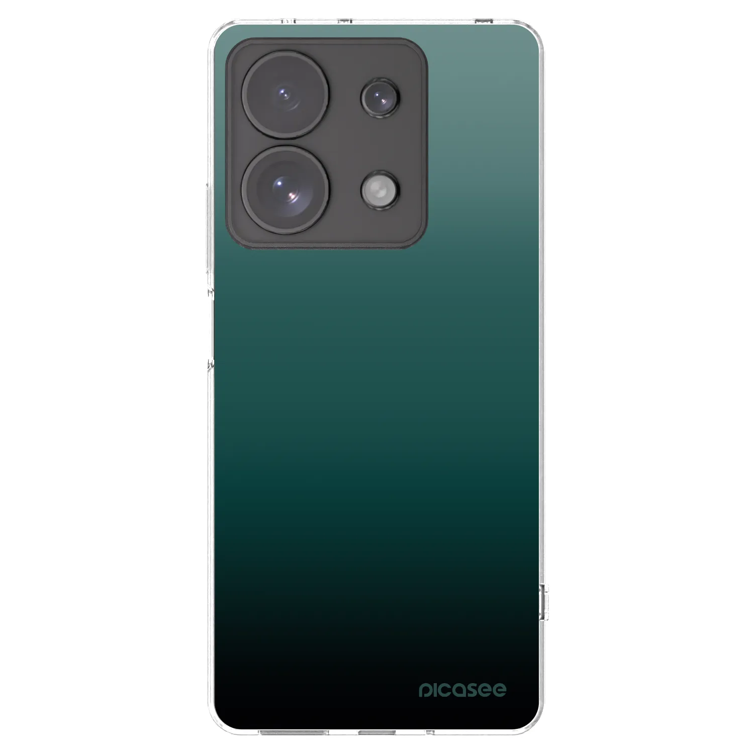 Picasee husă transparentă din silicon pentru Xiaomi Redmi Note 13 Pro 4G - Verdant Fade