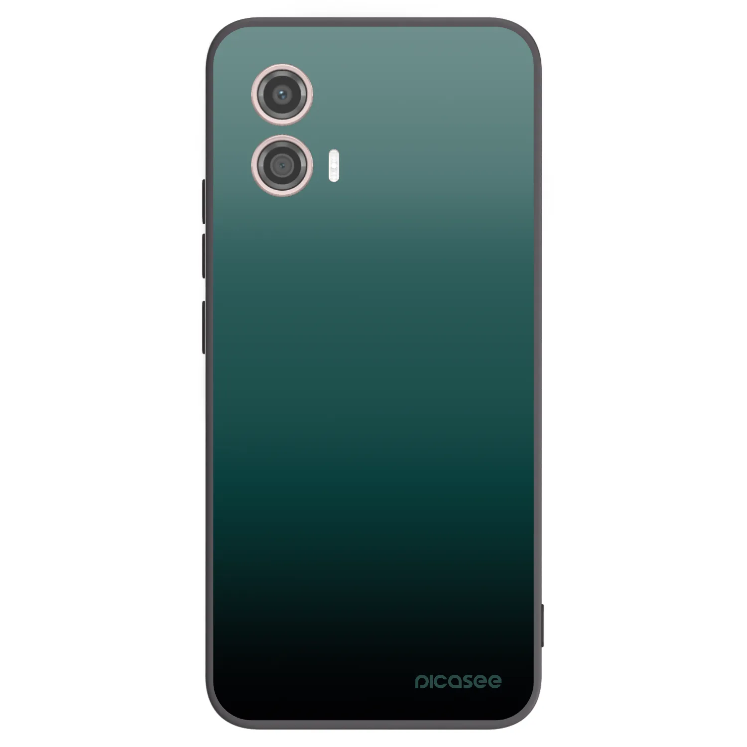 Picasee husă neagră din silicon pentru Motorola Moto G53 5G - Verdant Fade