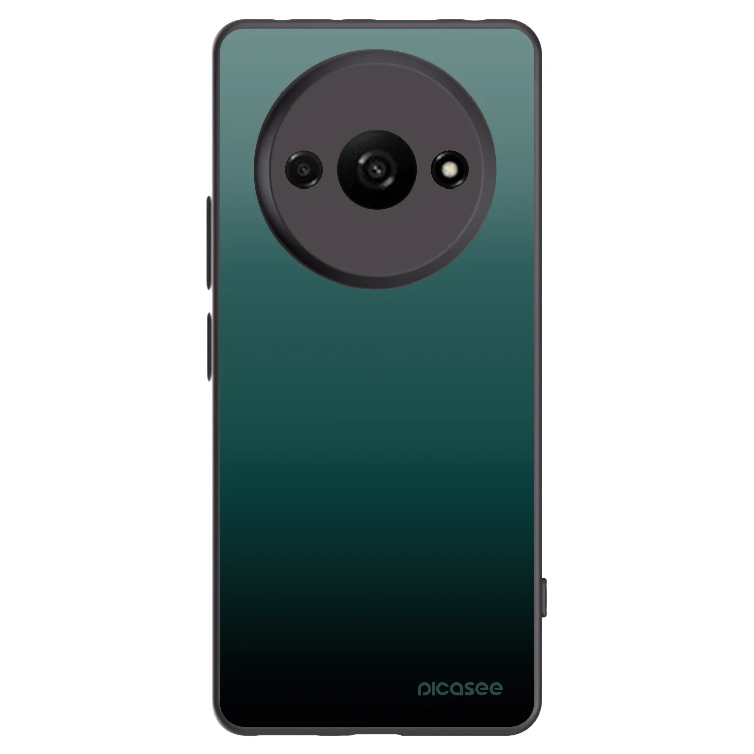 Picasee husă neagră din silicon pentru Xiaomi Redmi A3 - Verdant Fade