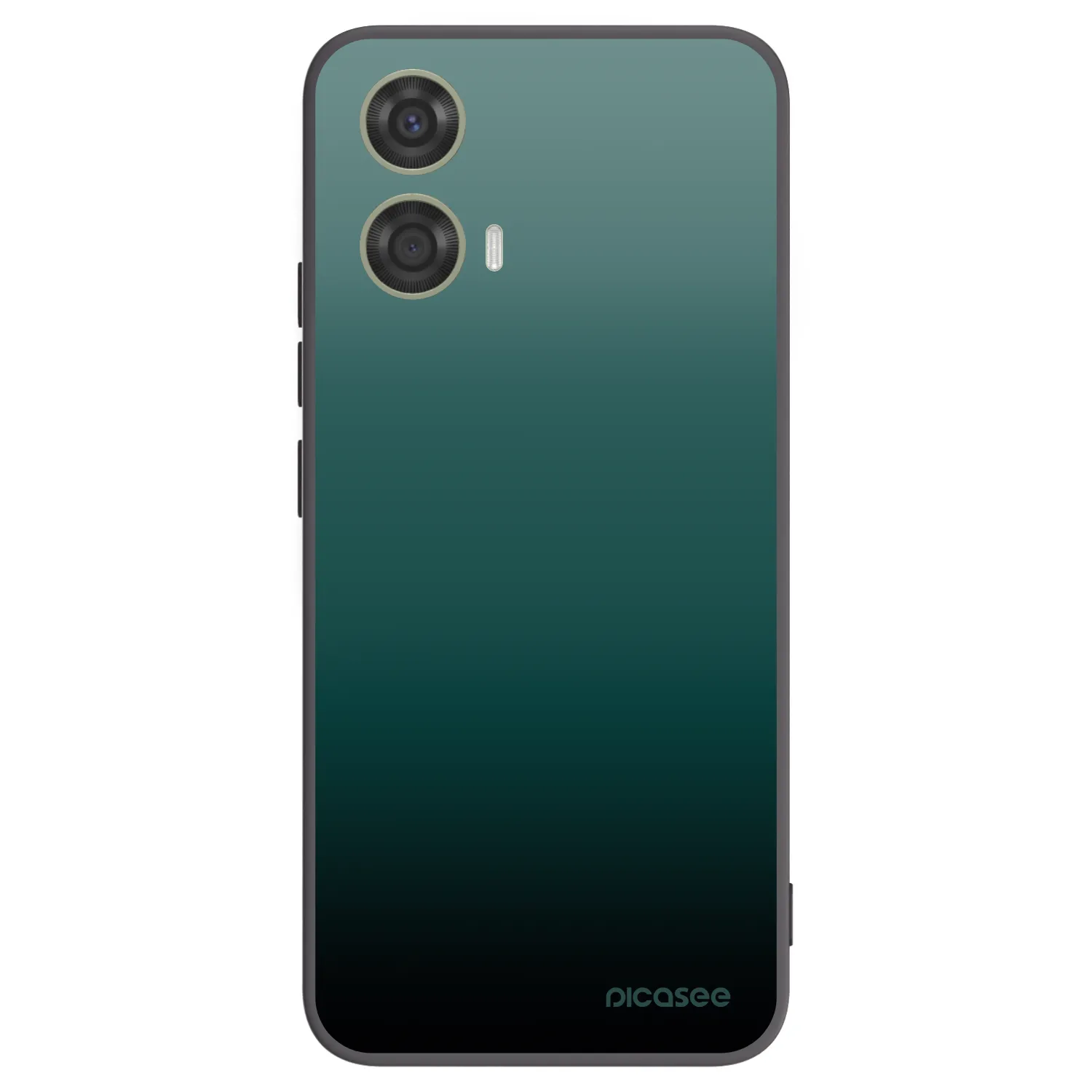 Picasee husă neagră din silicon pentru Motorola Moto G24 - Verdant Fade