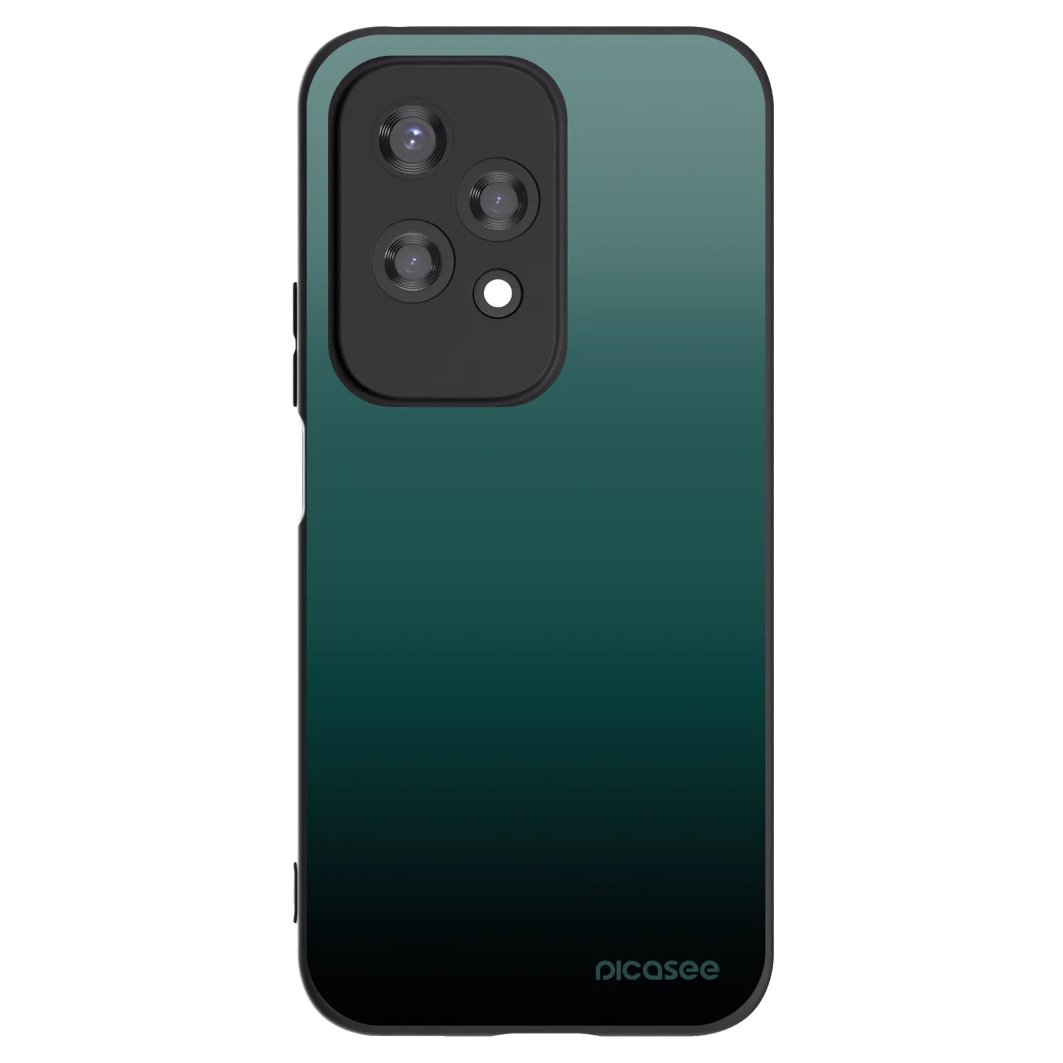 Picasee husă neagră din silicon pentru Honor 200 Lite - Verdant Fade
