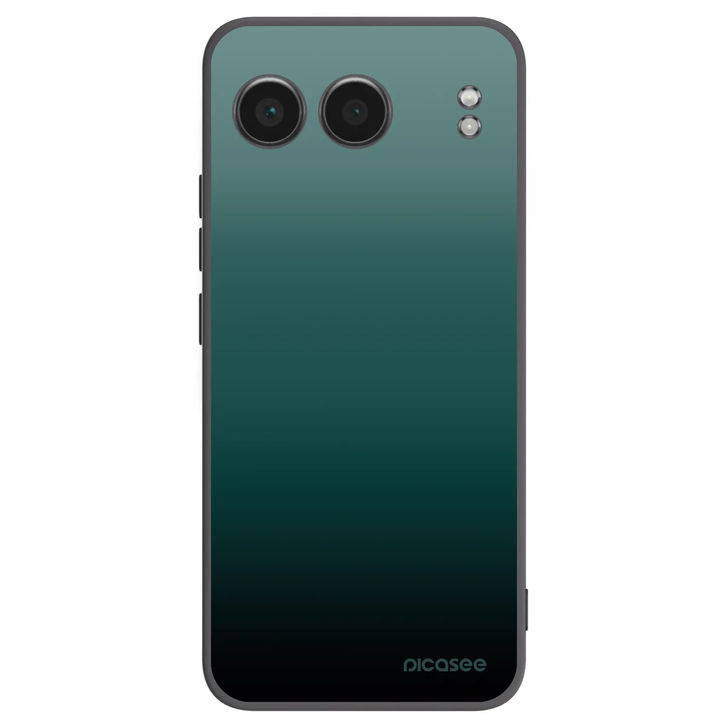 Picasee husă neagră din silicon pentru OnePlus Nord 4 - Verdant Fade