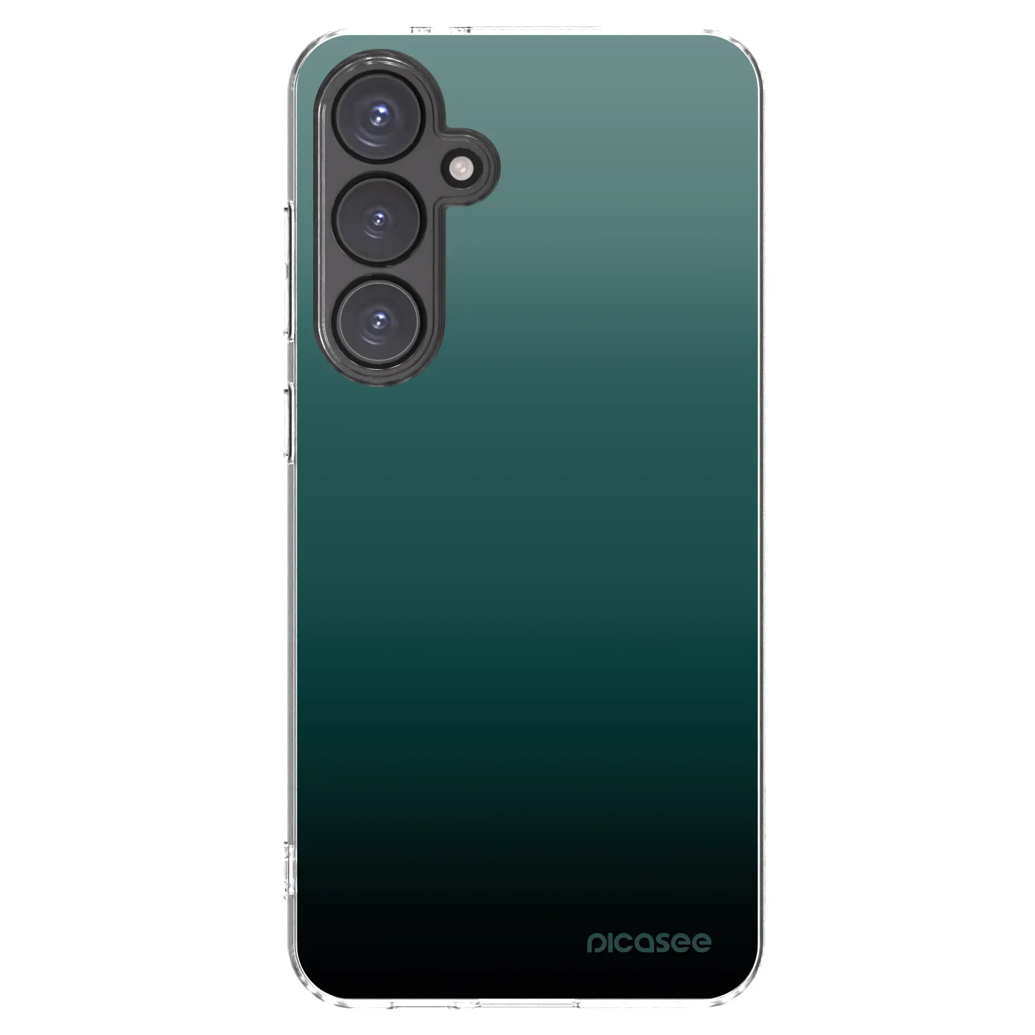 Picasee husă transparentă din silicon pentru Samsung Galaxy S24 FE S721B - Verdant Fade