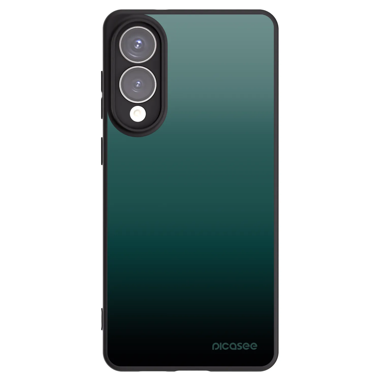 Picasee husă neagră din silicon pentru Samsung Galaxy S25 Edge 5G - Verdant Fade