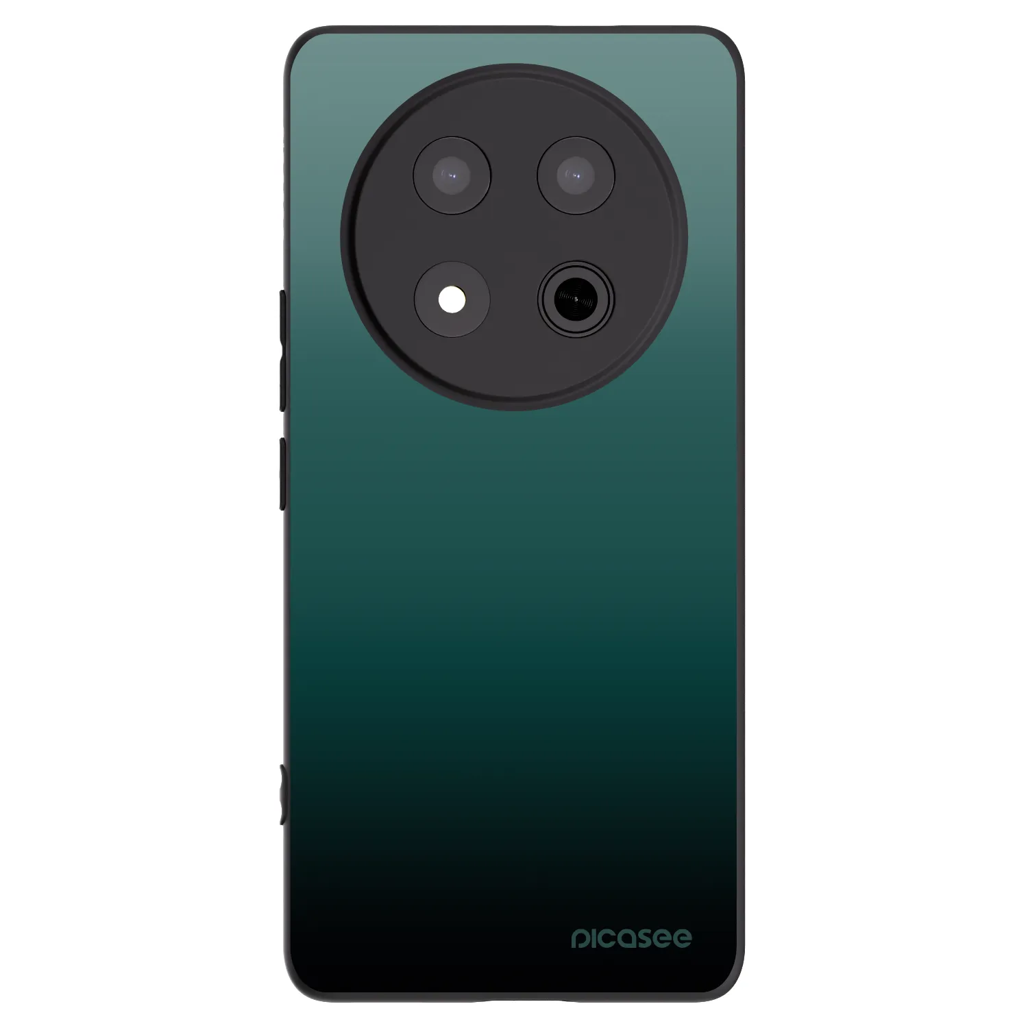 Picasee husă neagră din silicon pentru Honor Magic7 Lite 5G - Verdant Fade