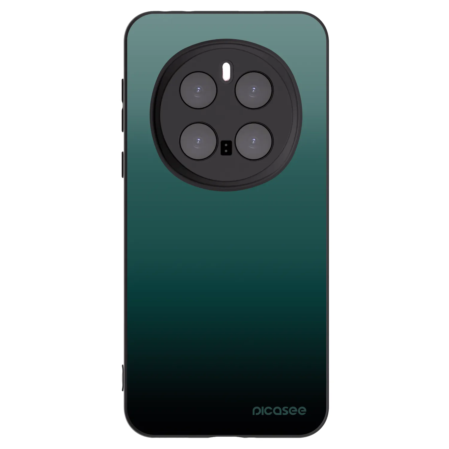 Picasee husă neagră din silicon pentru Honor Magic7 Pro 5G - Verdant Fade