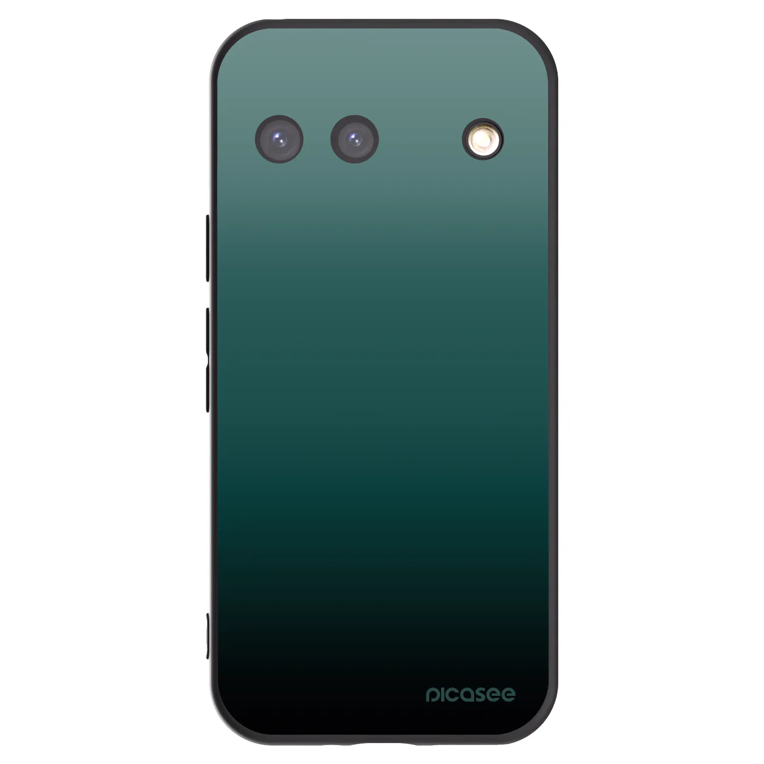Picasee husă neagră din silicon pentru Google Pixel 9 - Verdant Fade