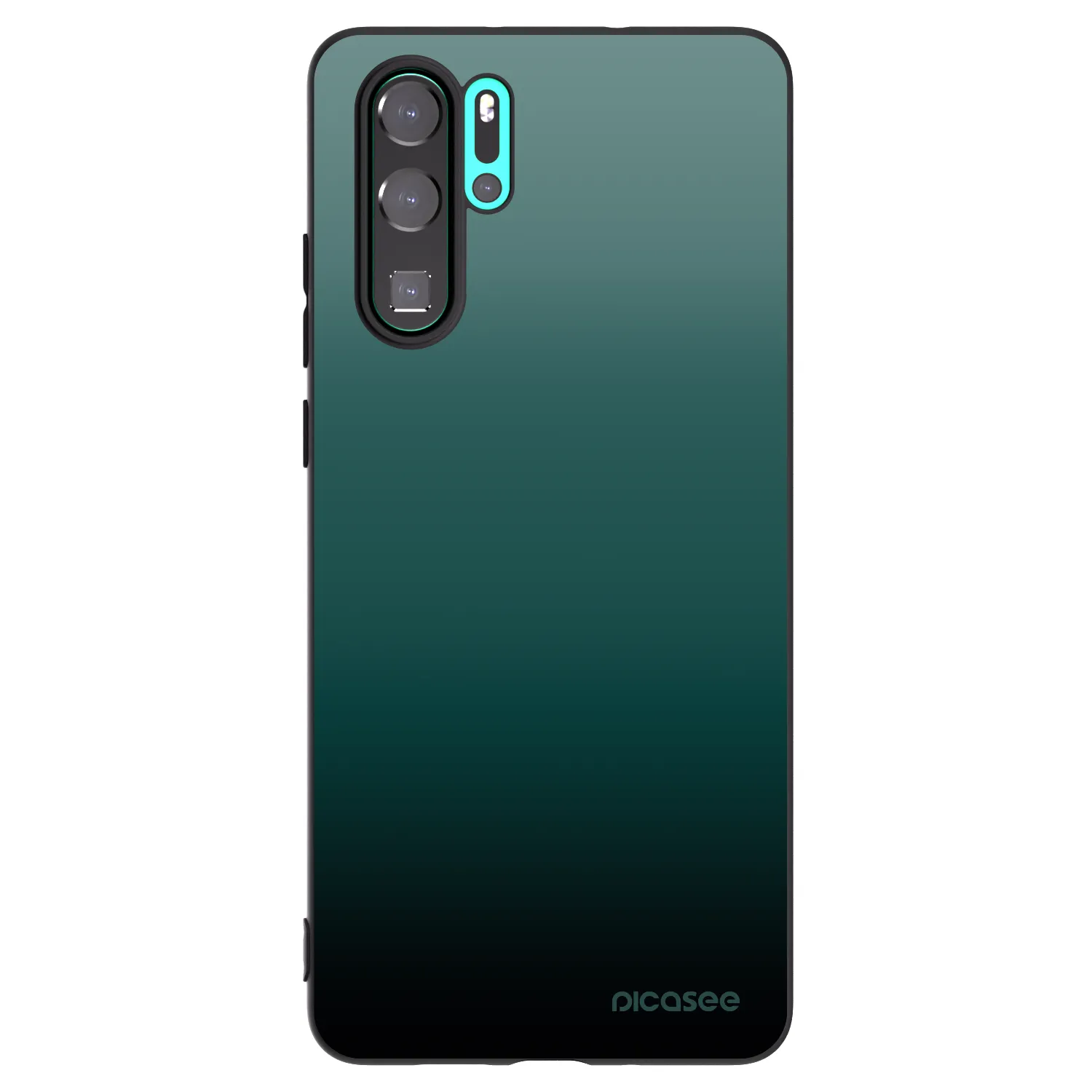 Picasee husă neagră din silicon pentru Huawei P30 Pro - Verdant Fade
