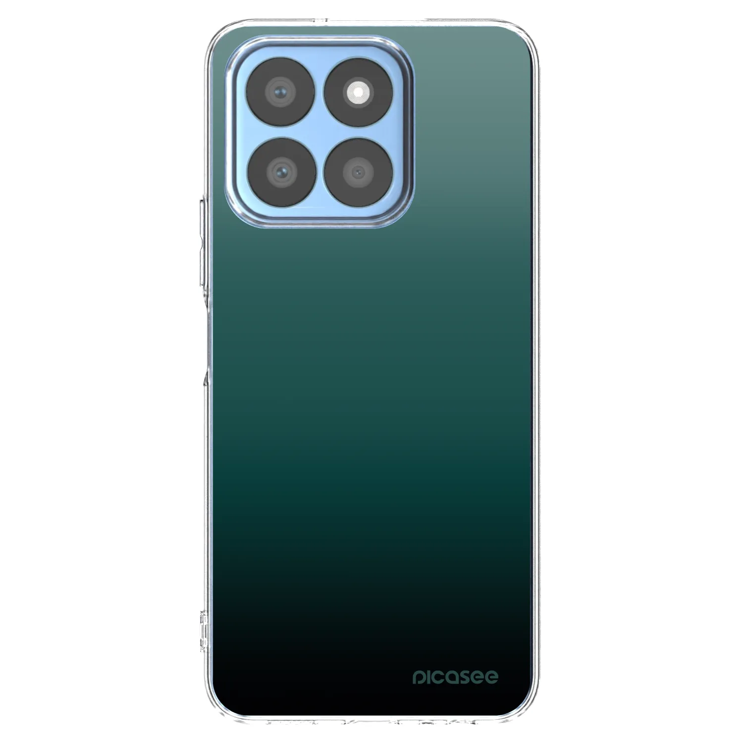 Picasee husă transparentă din silicon pentru Honor X8c - Verdant Fade