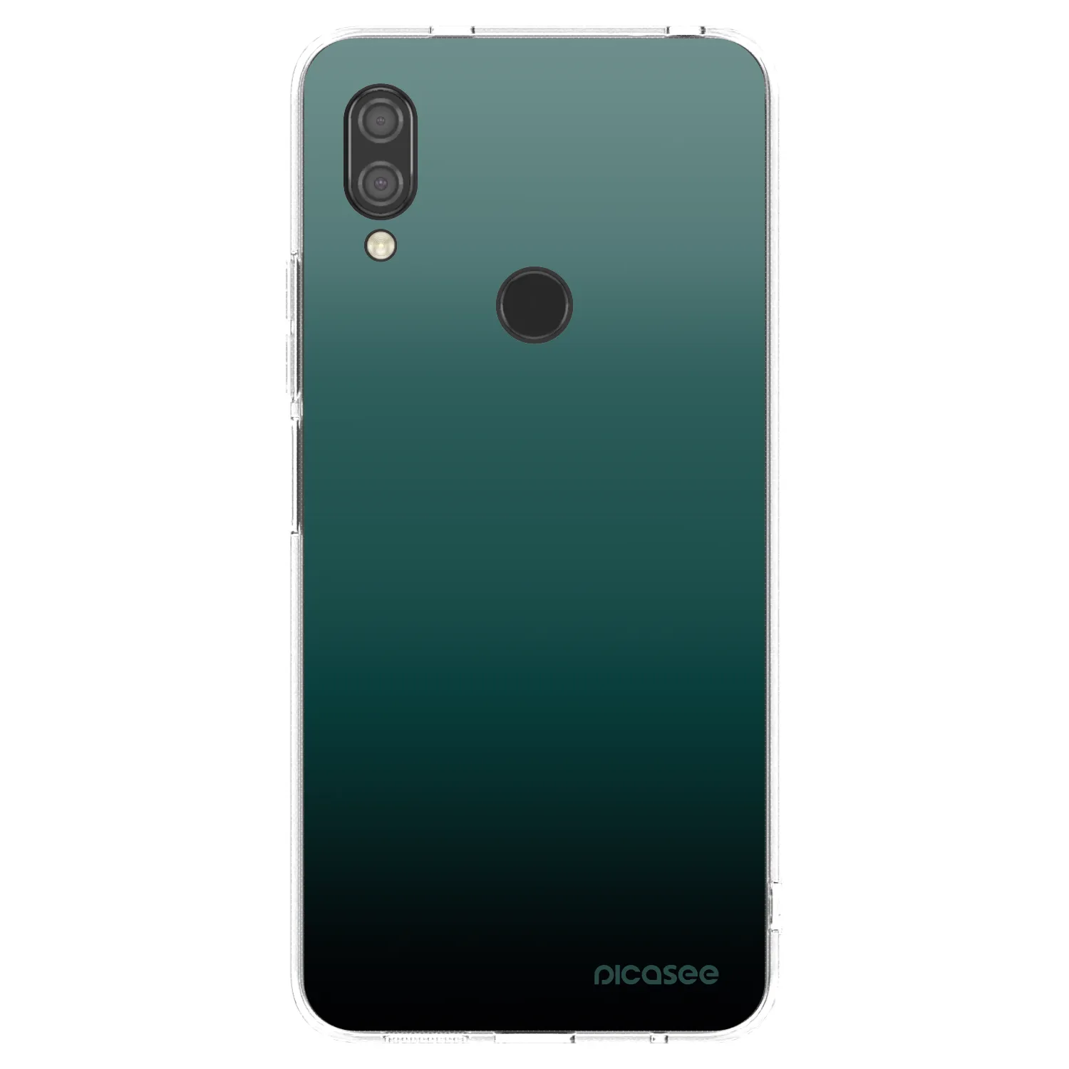 Picasee husă transparentă din silicon pentru Xiaomi Redmi 7 - Verdant Fade