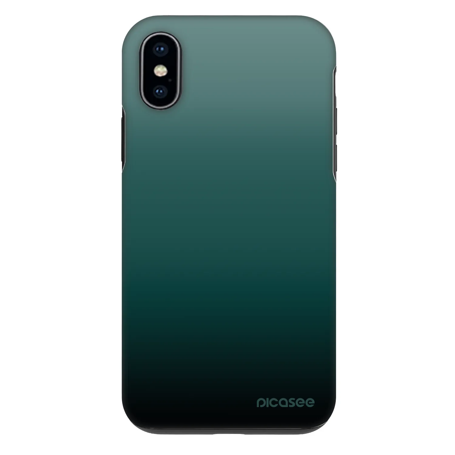 Picasee Fashion Case pentru Apple iPhone X/XS - Verdant Fade