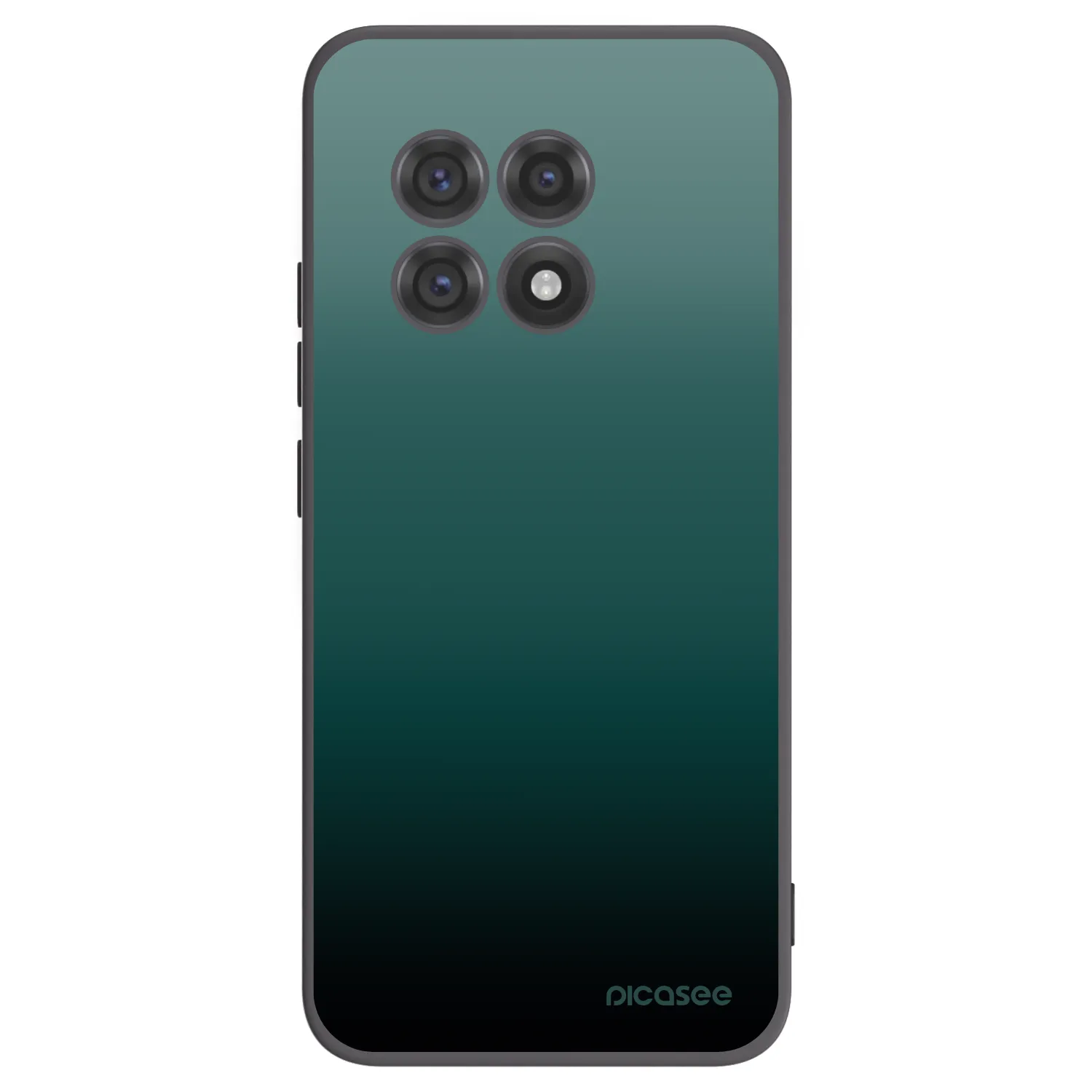 Picasee husă neagră din silicon pentru OnePlus 13R 5G - Verdant Fade