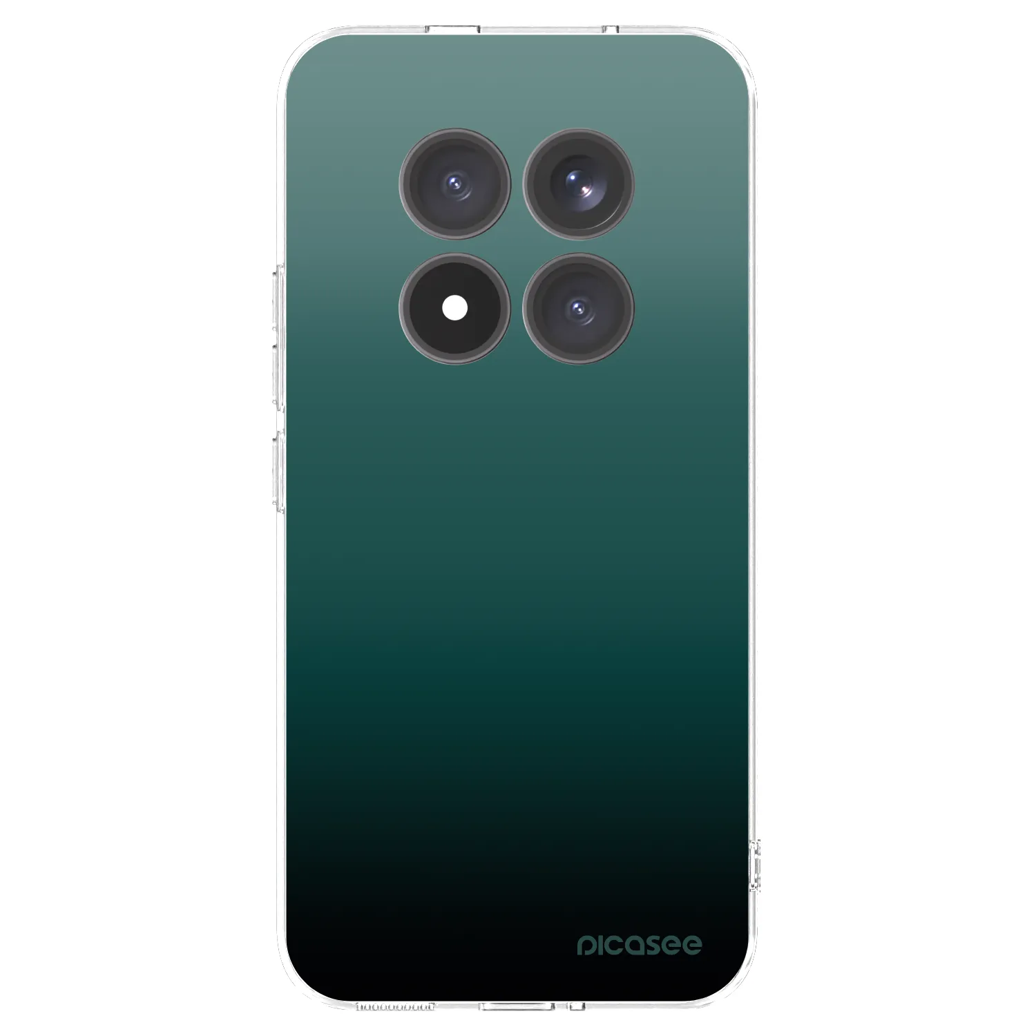 Picasee husă transparentă din silicon pentru Xiaomi Redmi Note 15 Pro+ - Verdant Fade