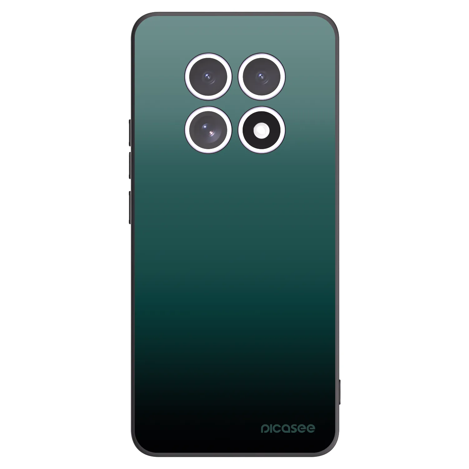 Picasee husă neagră din silicon pentru Xiaomi Redmi Note 15 - Verdant Fade