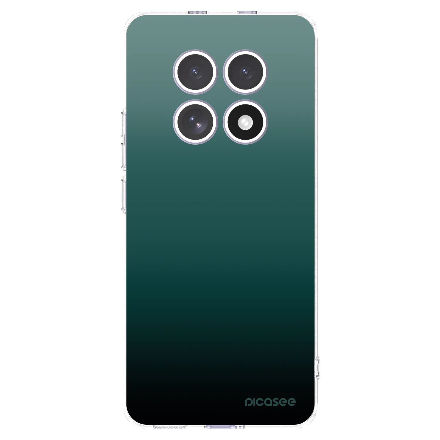 Picasee husă transparentă din silicon pentru Xiaomi Redmi Note 15 - Verdant Fade