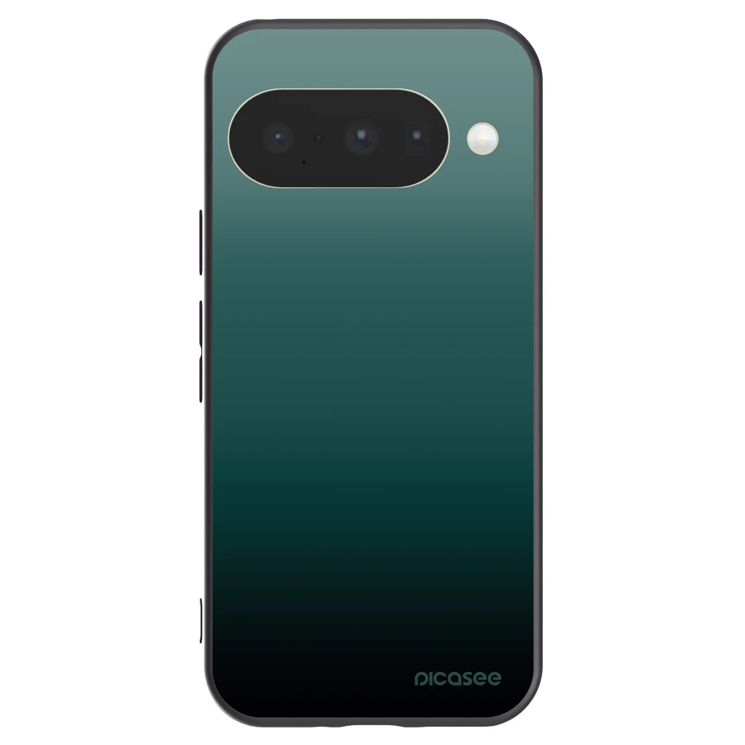 Picasee husă neagră din silicon pentru Google Pixel 10 - Verdant Fade