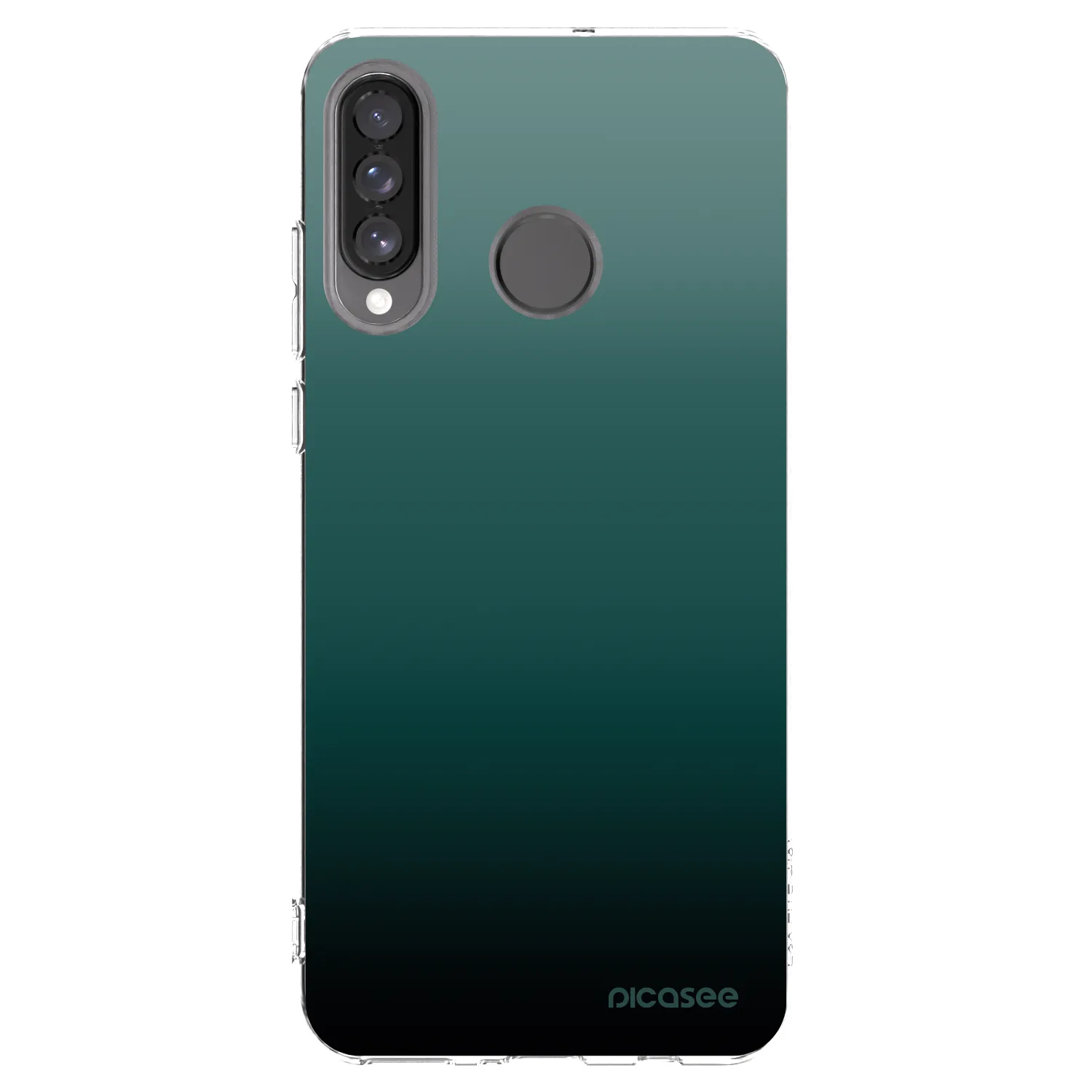 Picasee husă transparentă din silicon pentru Huawei P30 Lite - Verdant Fade