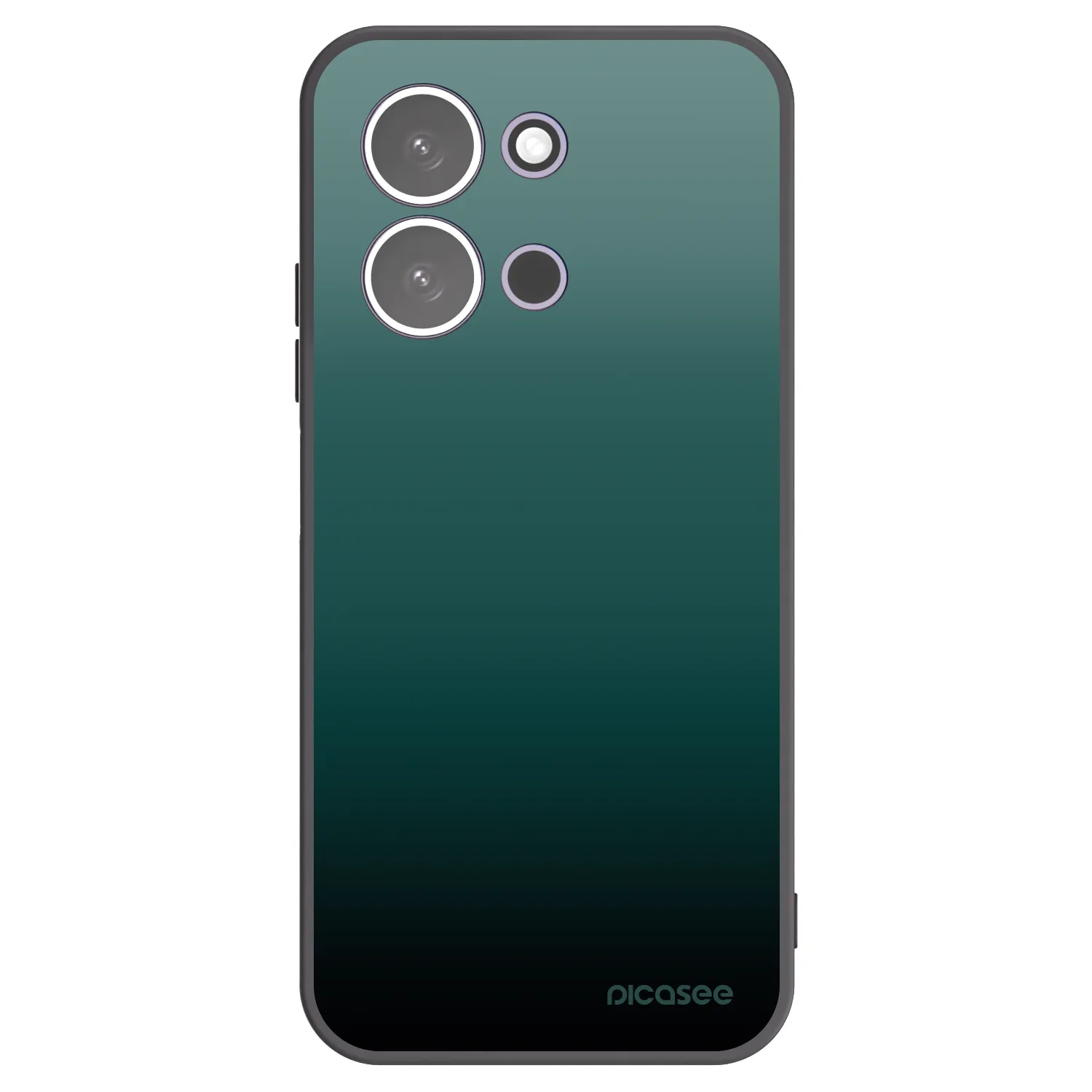 Picasee husă neagră din silicon pentru Xiaomi Redmi 15C 5G - Verdant Fade