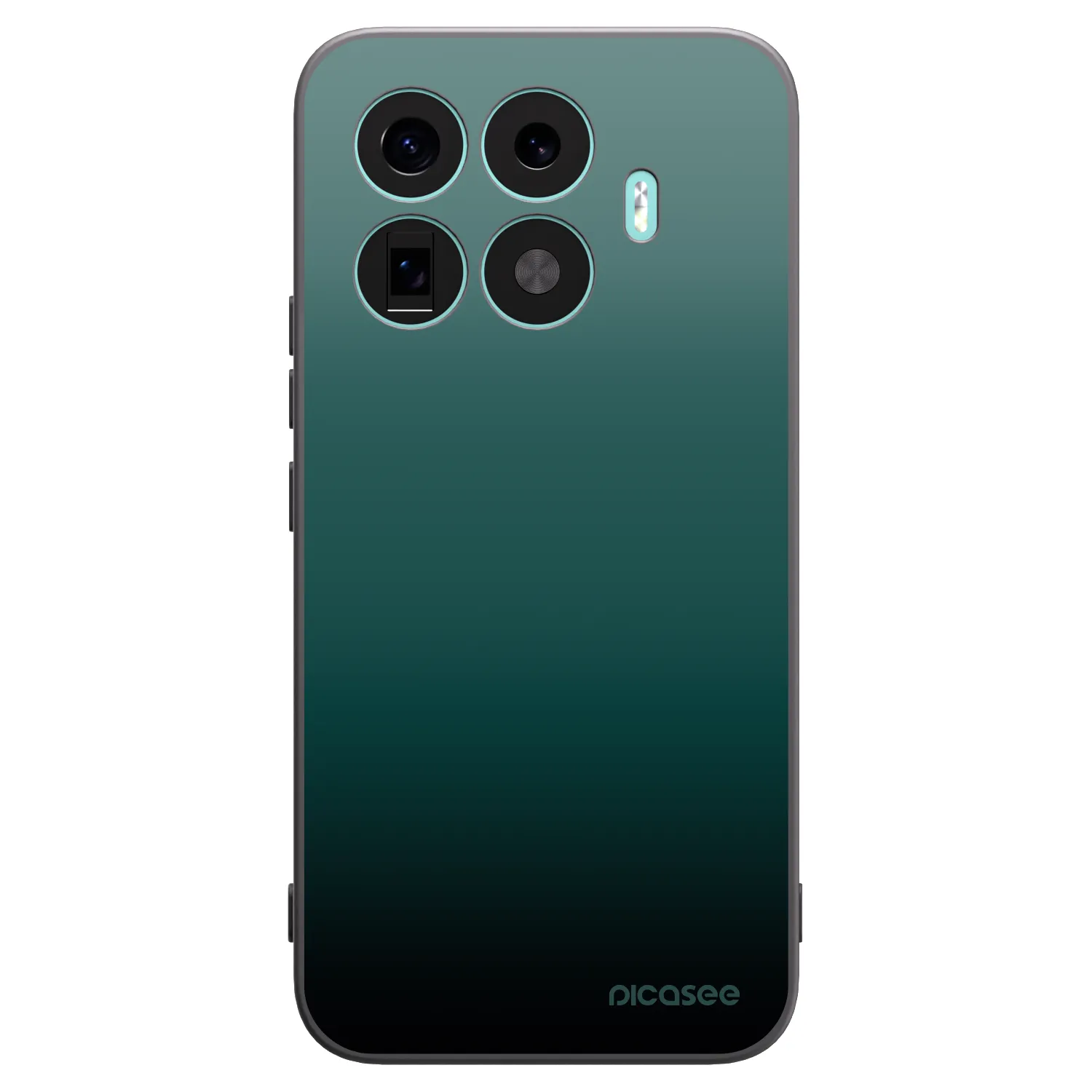 Picasee husă neagră din silicon pentru Xiaomi 17T Pro - Verdant Fade