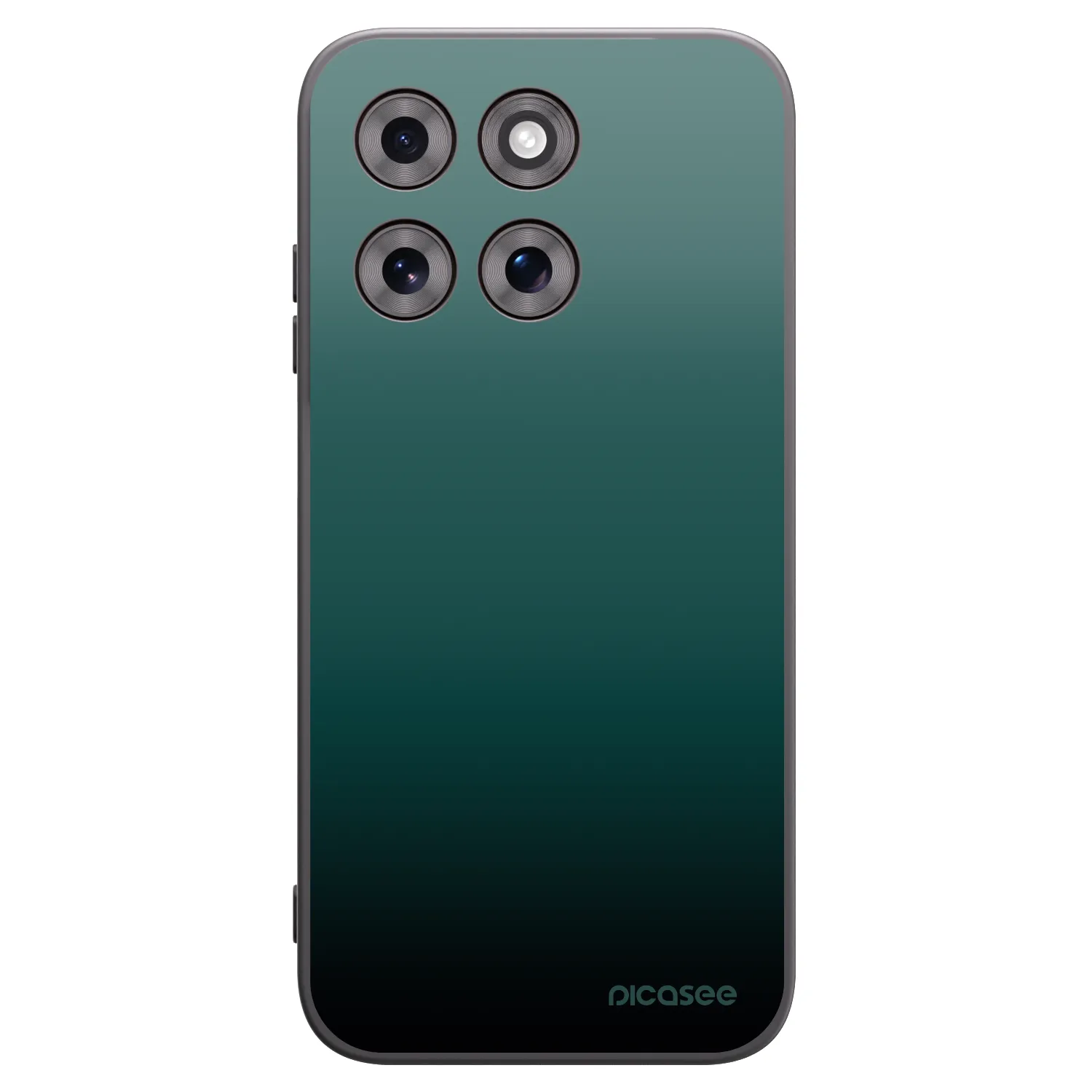 Picasee husă neagră din silicon pentru Motorola Moto G77 - Verdant Fade