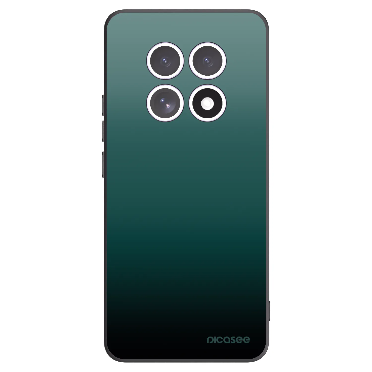 Picasee husă neagră din silicon pentru Xiaomi Redmi Note 15 5G - Verdant Fade