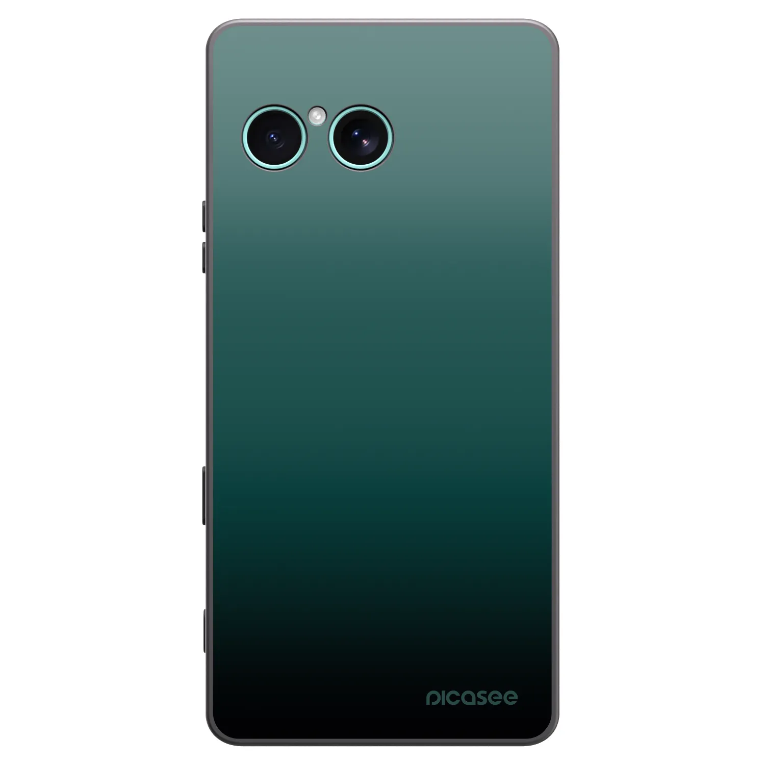 Picasee husă neagră din silicon pentru Sony Xperia 10 VII - Verdant Fade