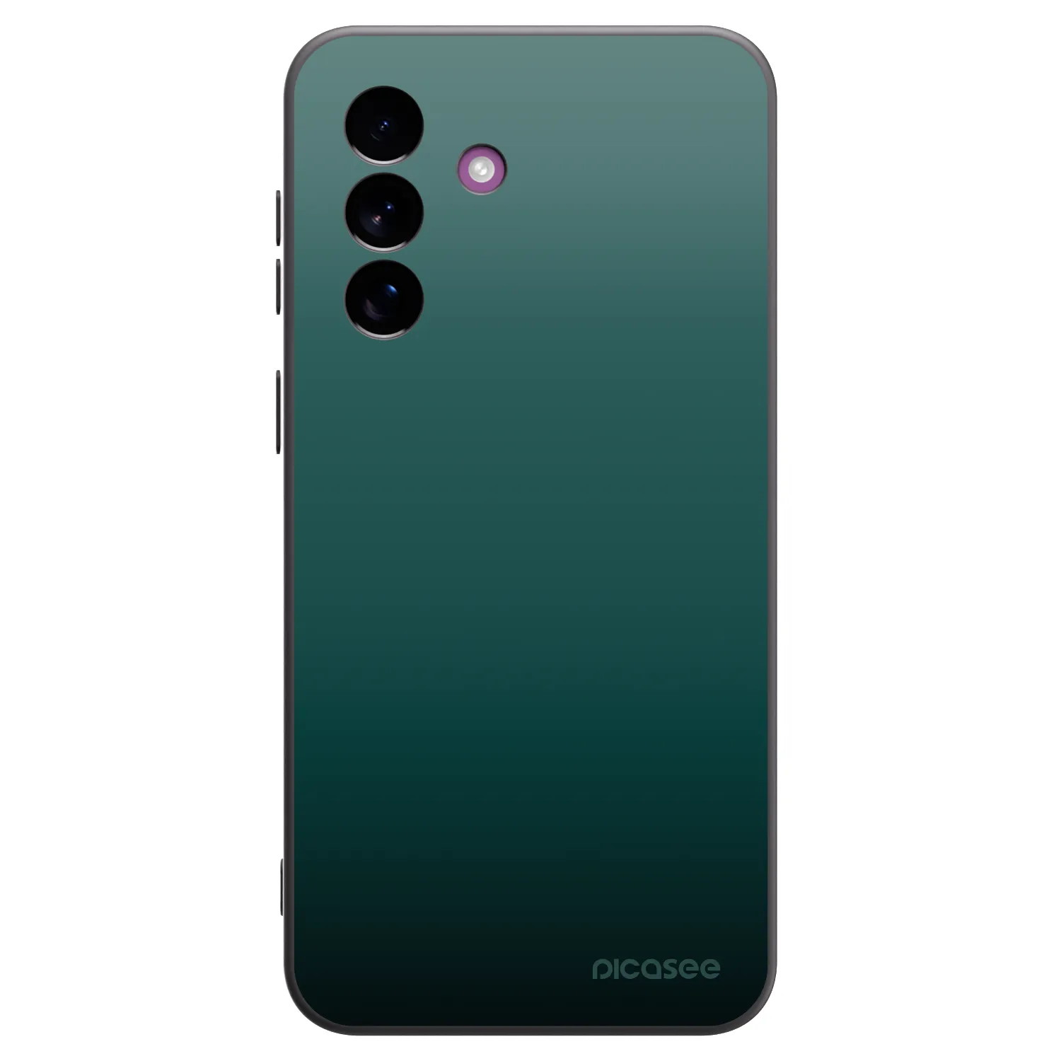 Picasee husă neagră din silicon pentru Samsung Galaxy A37 - Verdant Fade
