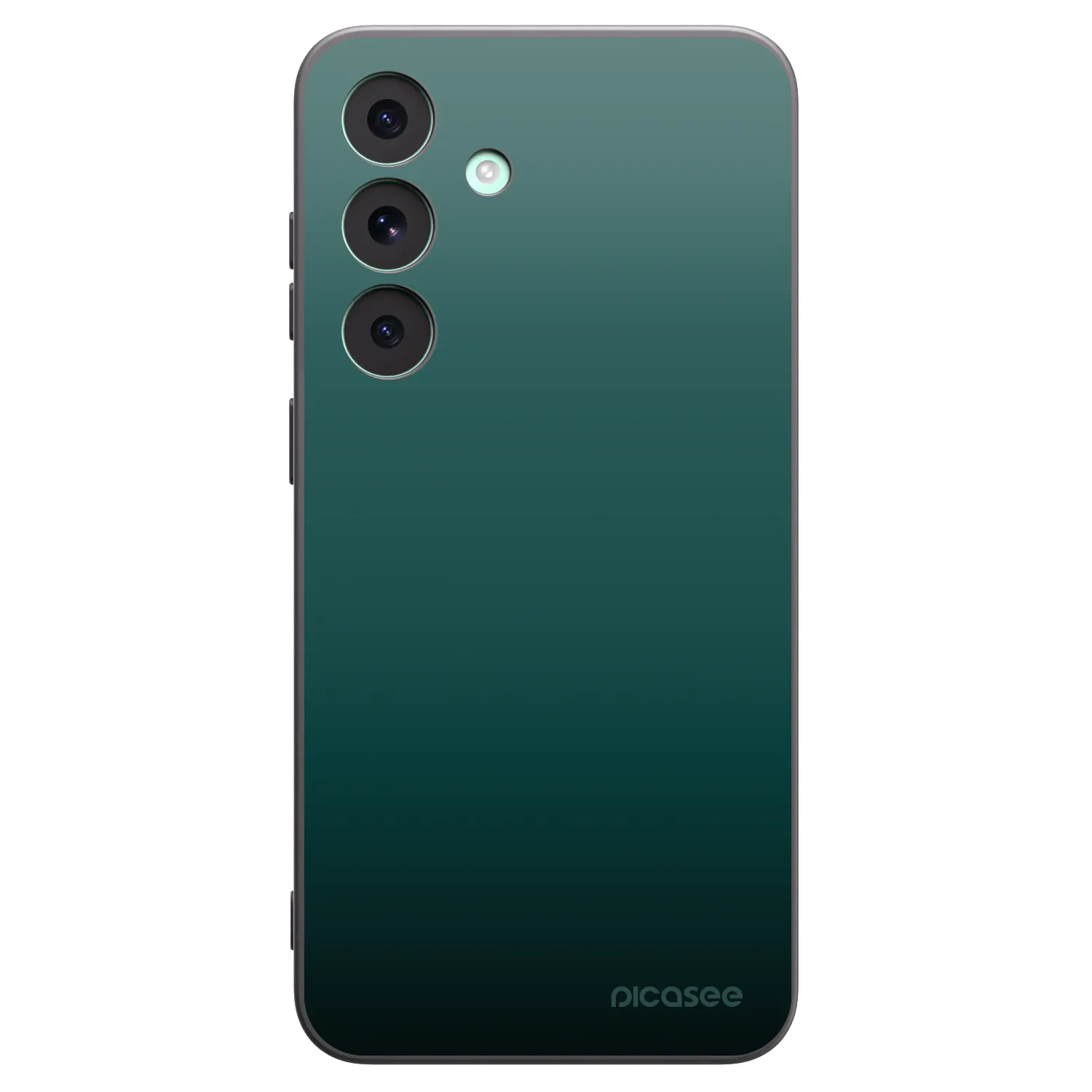 Picasee husă neagră din silicon pentru Samsung Galaxy S26 FE - Verdant Fade