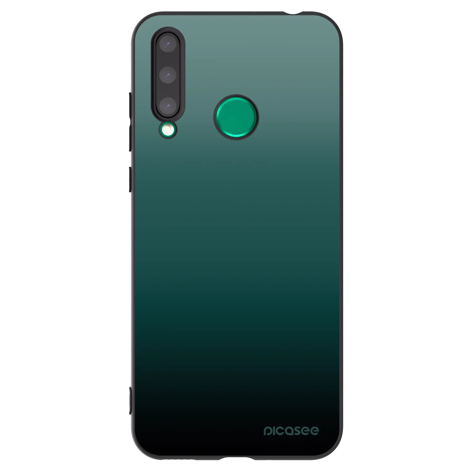 Picasee husă neagră din silicon pentru Honor 20 Lite - Verdant Fade