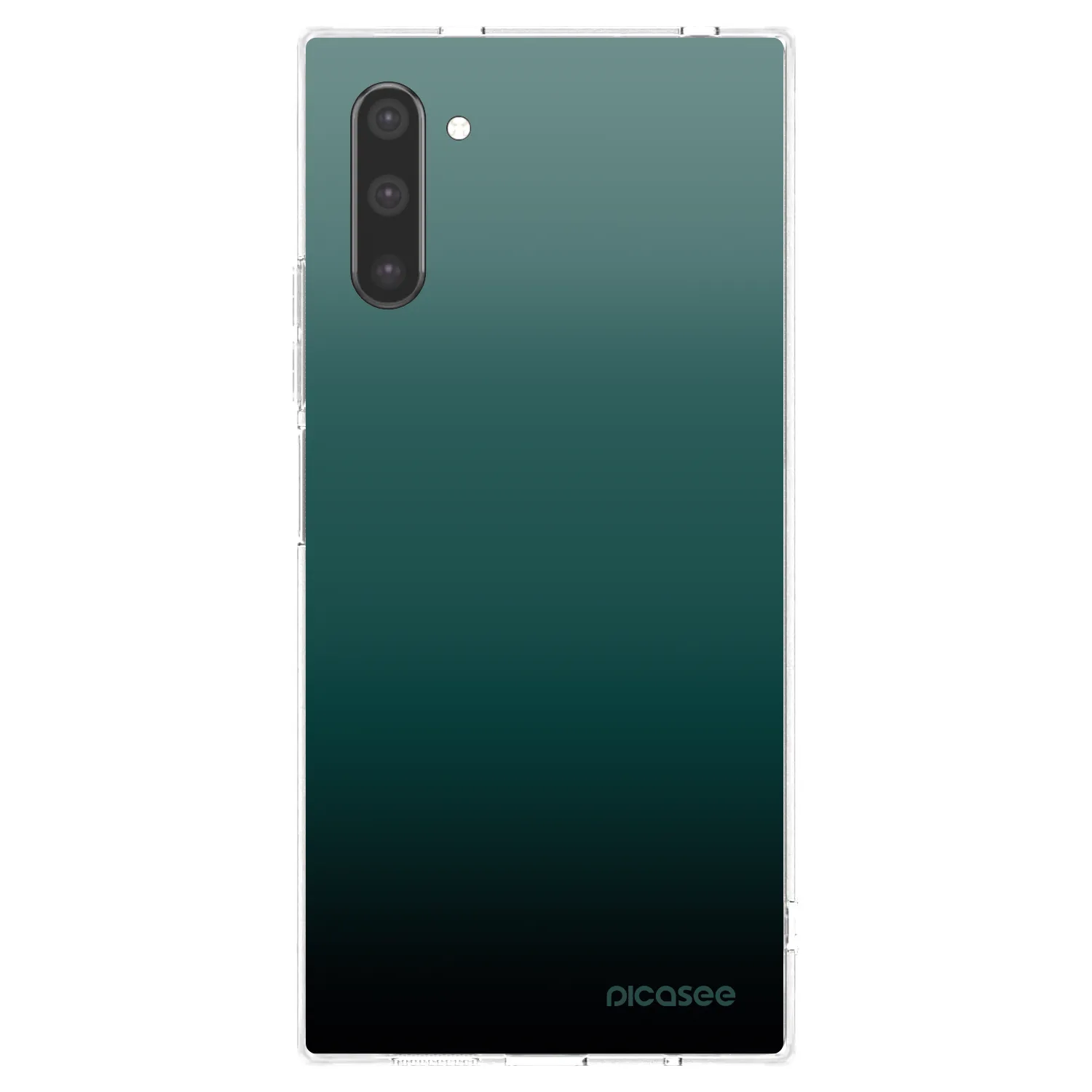 Picasee husă transparentă din silicon pentru Samsung Galaxy Note 10 N970F - Verdant Fade