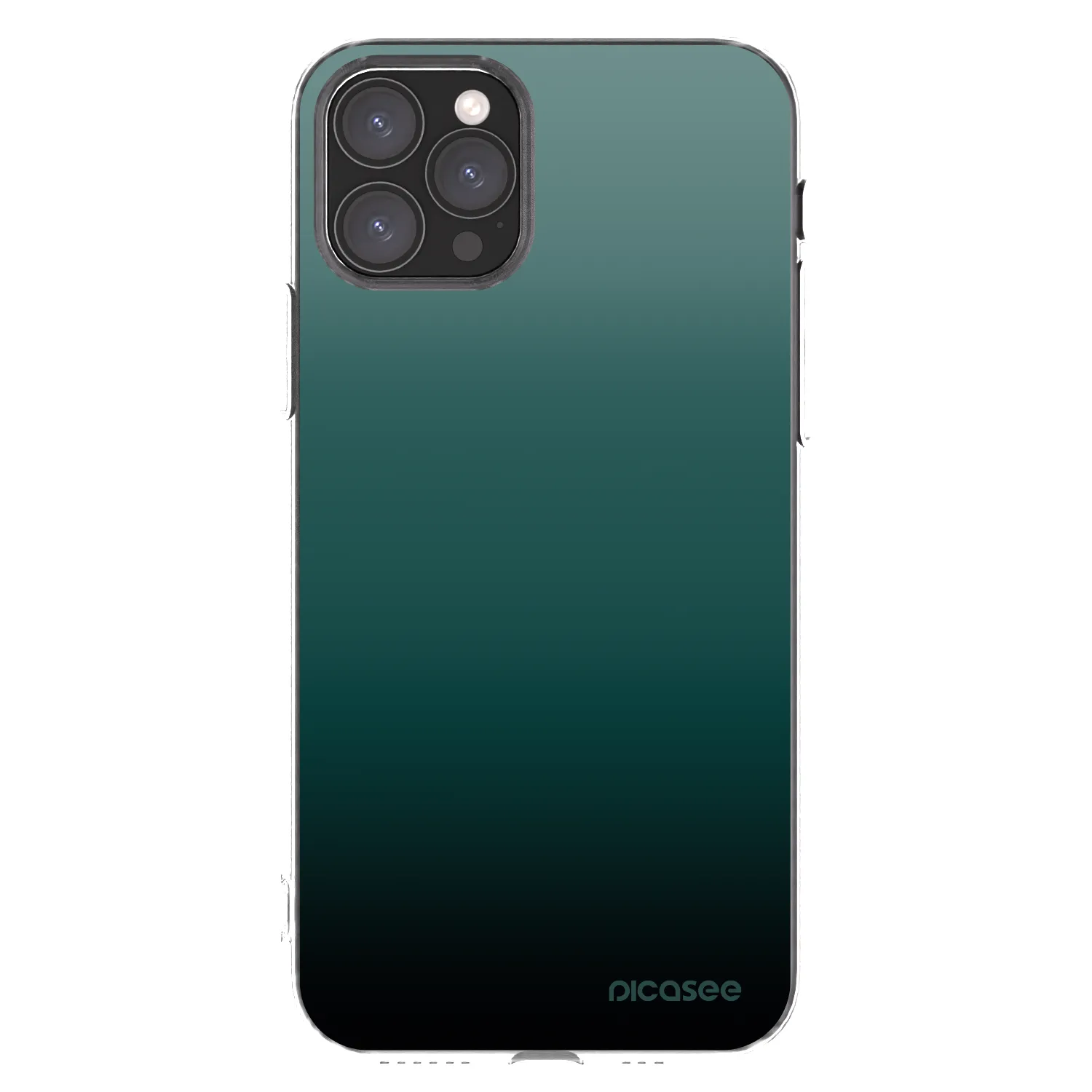 Picasee husă transparentă din silicon pentru Apple iPhone 11 Pro - Verdant Fade
