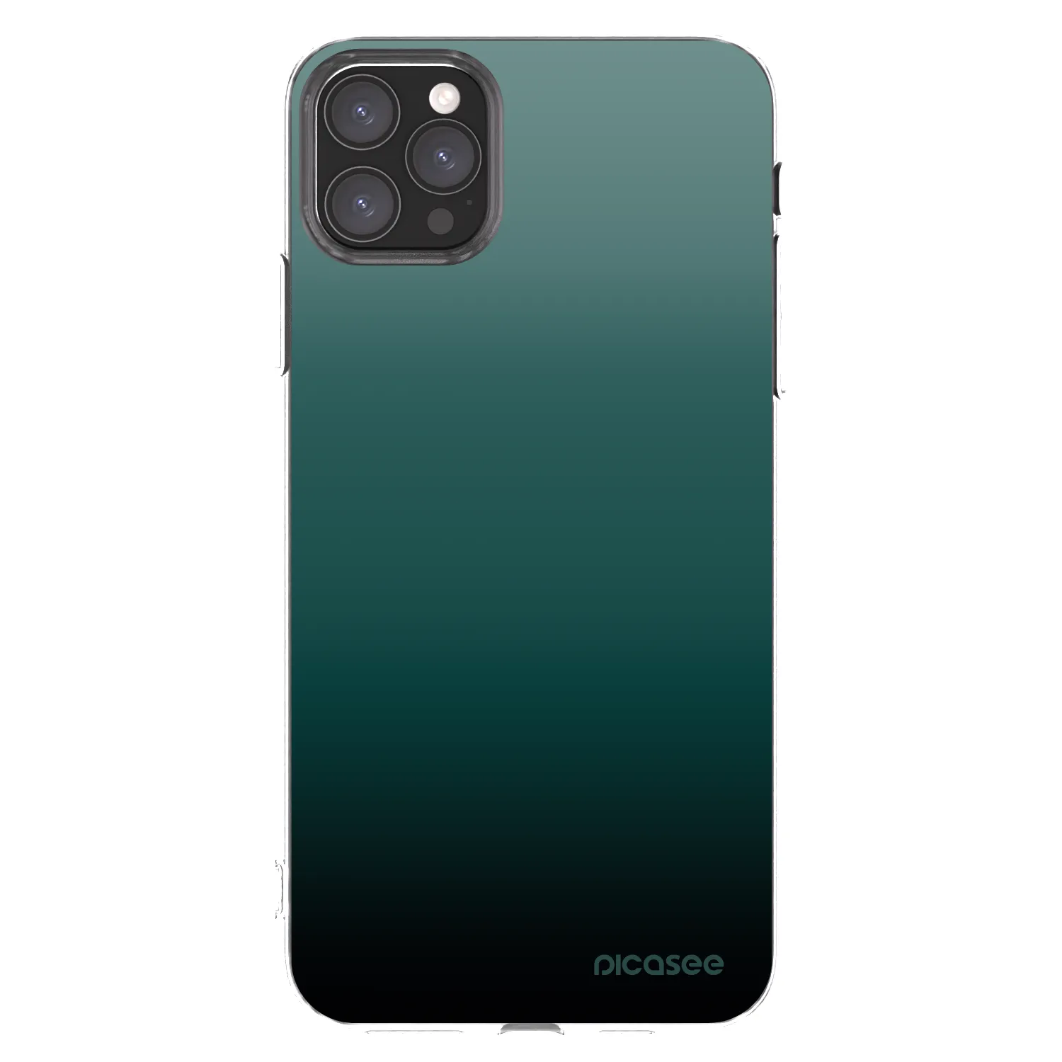 Picasee husă transparentă din silicon pentru Apple iPhone 11 Pro Max - Verdant Fade