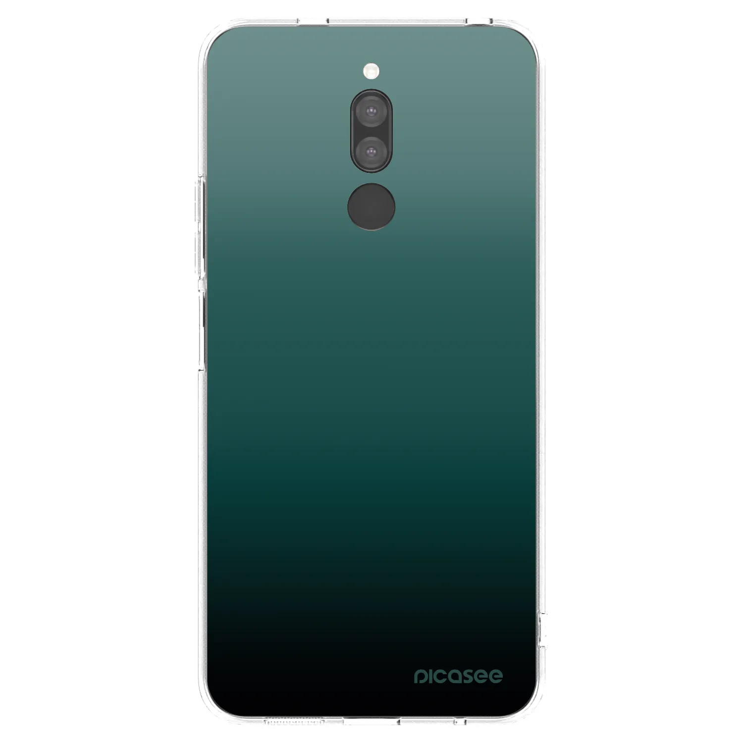 Picasee husă transparentă din silicon pentru Xiaomi Redmi 8 - Verdant Fade