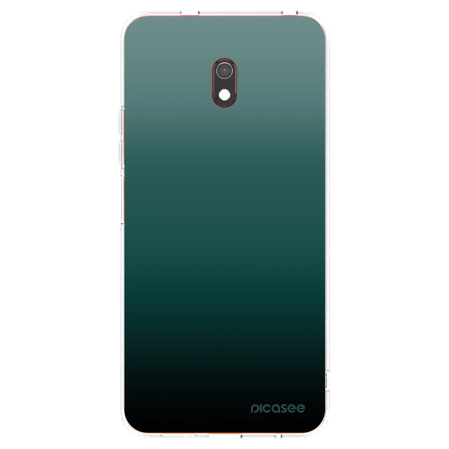 Picasee husă transparentă din silicon pentru Xiaomi Redmi 8A - Verdant Fade