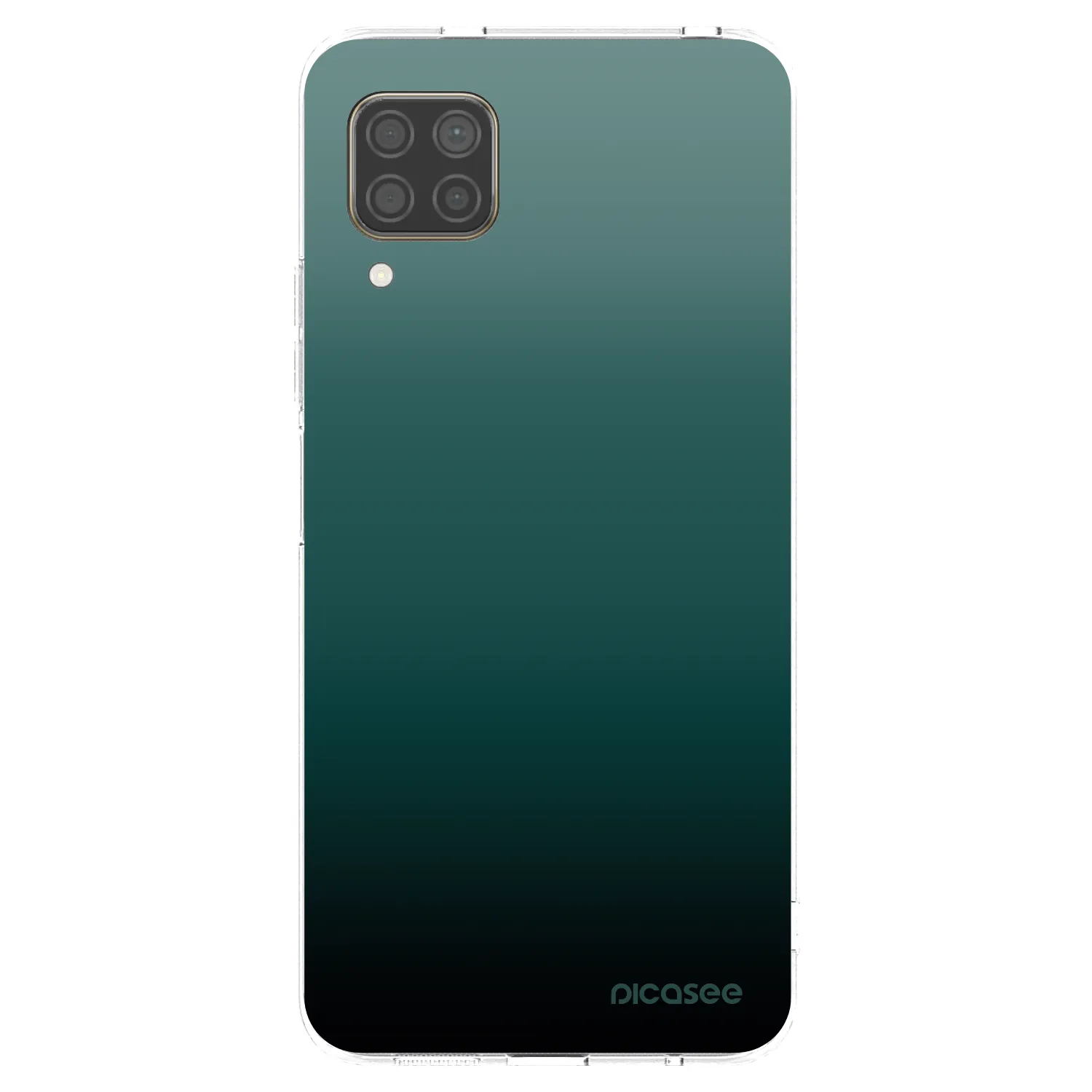 Picasee husă transparentă din silicon pentru Huawei P40 Lite - Verdant Fade