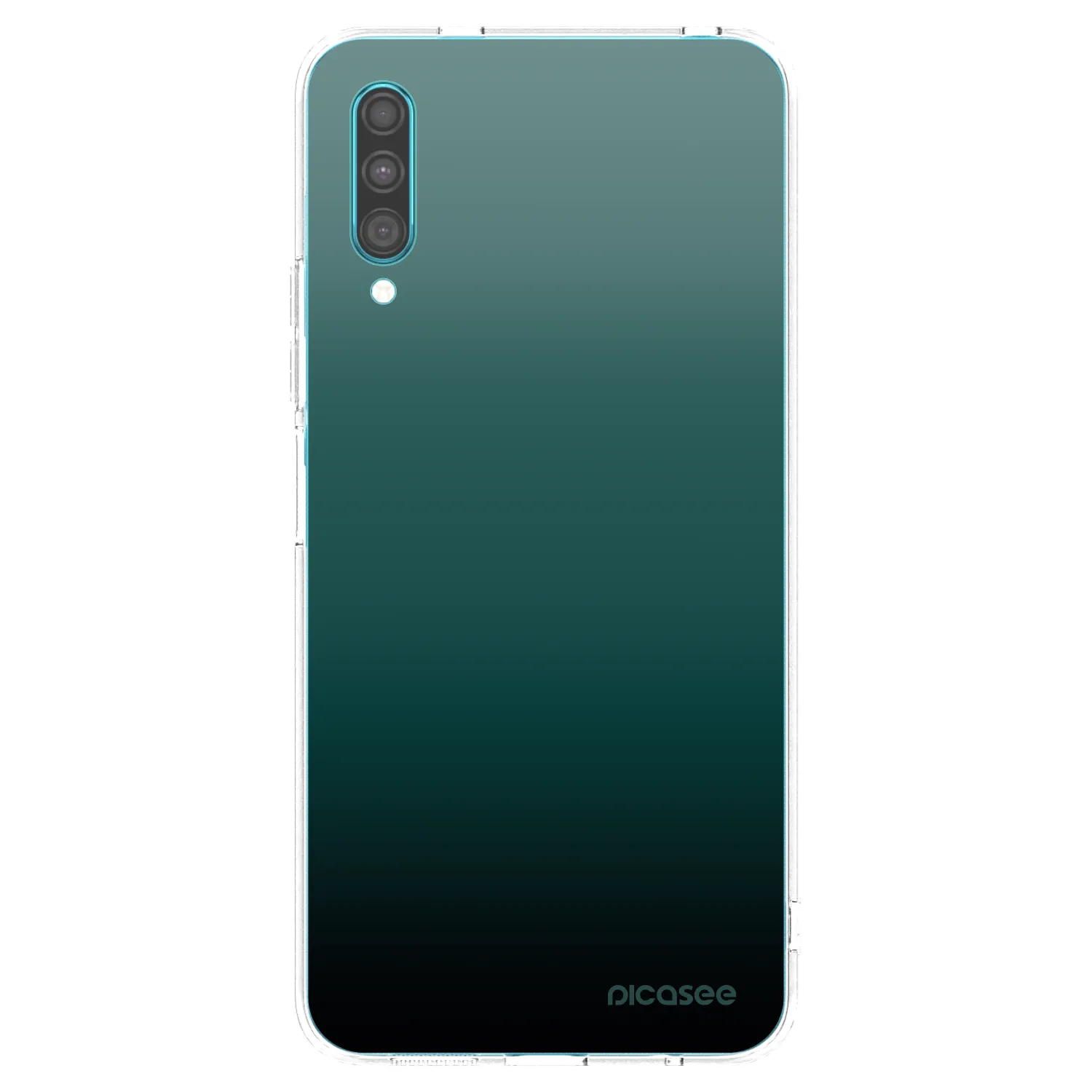 Picasee husă transparentă din silicon pentru Samsung Galaxy A30s A307F - Verdant Fade