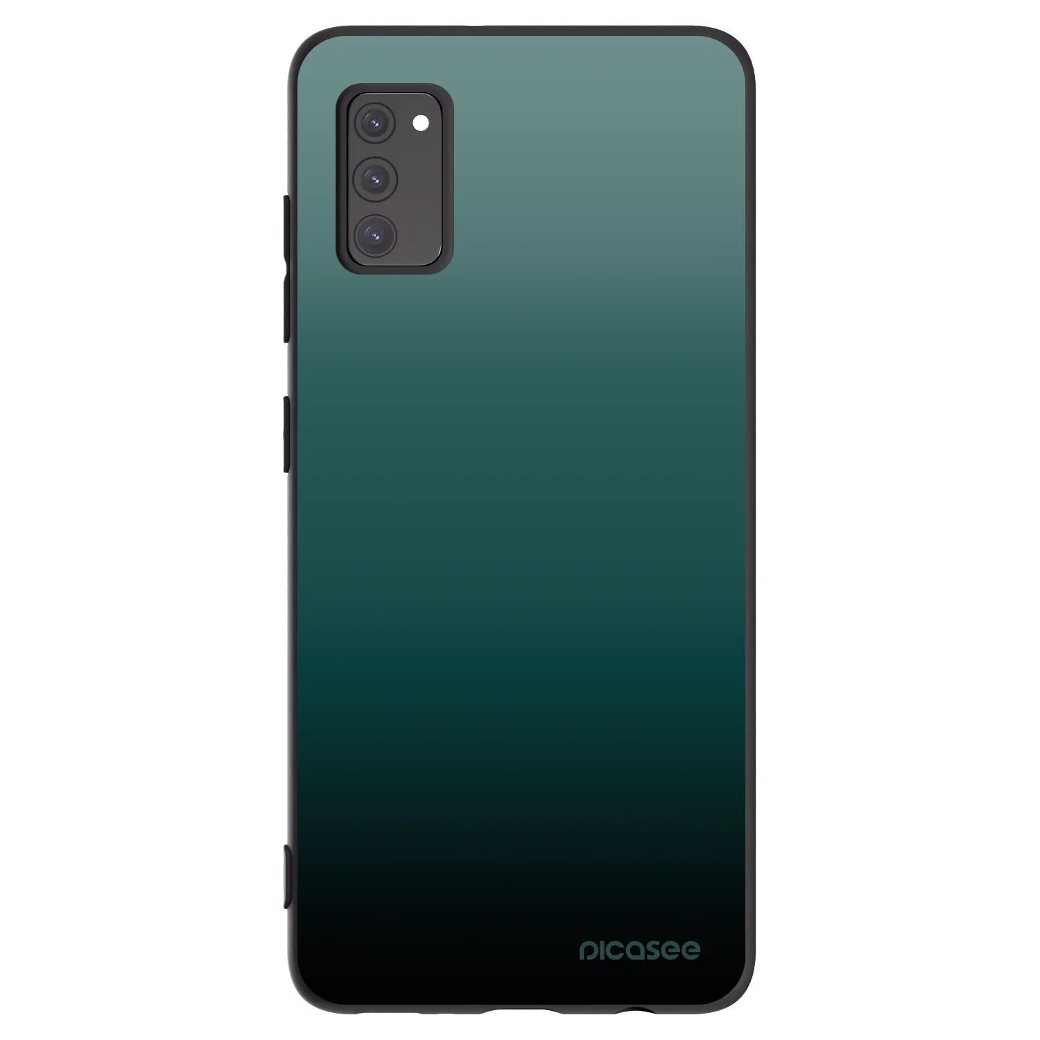 Picasee husă neagră din silicon pentru Samsung Galaxy A41 A415F - Verdant Fade