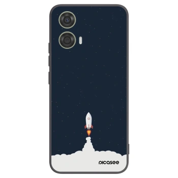 Picasee husă neagră din silicon pentru Motorola Moto G24 - Astronaut 2