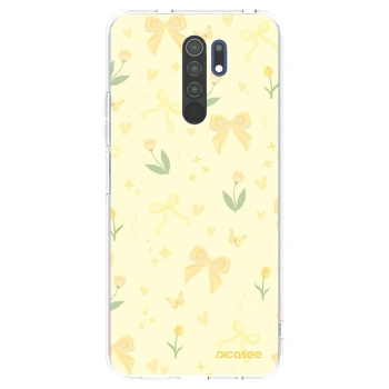 Picasee husă transparentă din silicon pentru Xiaomi Redmi 9 - Honey Blossom