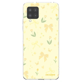 Picasee husă transparentă din silicon pentru Samsung Galaxy A42 A426B - Honey Blossom