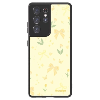 Husă pentru Samsung Galaxy S21 Ultra 5G G998B - Honey Blossom