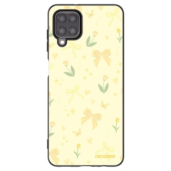 Picasee husă neagră din silicon pentru Samsung Galaxy M12 M127F - Honey Blossom