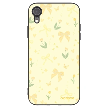 Picasee husă neagră din silicon pentru Apple iPhone 6 Plus/6S Plus - Honey Blossom