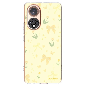 Picasee husă transparentă din silicon pentru Huawei Nova 9 - Honey Blossom