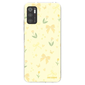 Picasee husă transparentă din silicon pentru Xiaomi Poco M3 Pro 5G - Honey Blossom