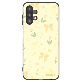 Picasee husă neagră din silicon pentru Samsung Galaxy A13 4G A135 - Honey Blossom